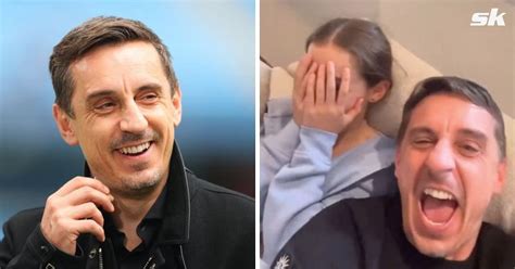 “You beauty, oh my god” – Gary Neville’s daughter .
